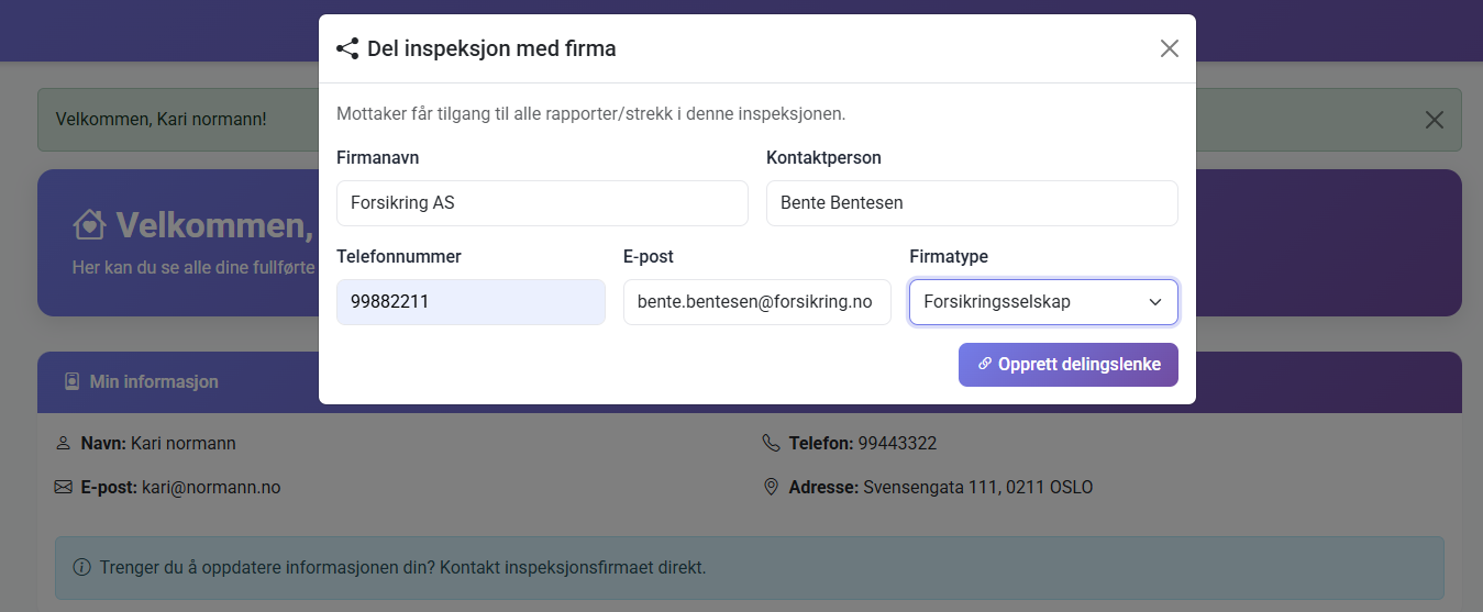 Deling, tilgang og historikk