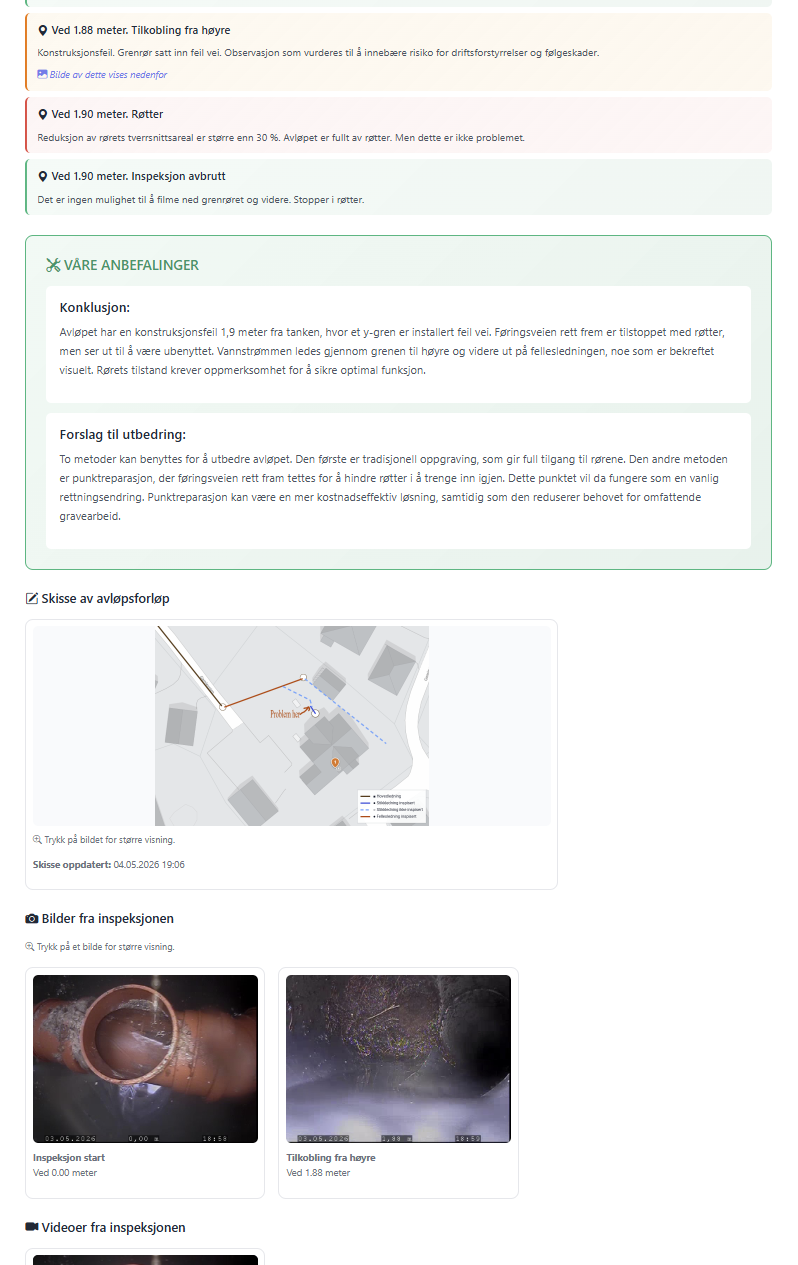 Kundevennlig rapport